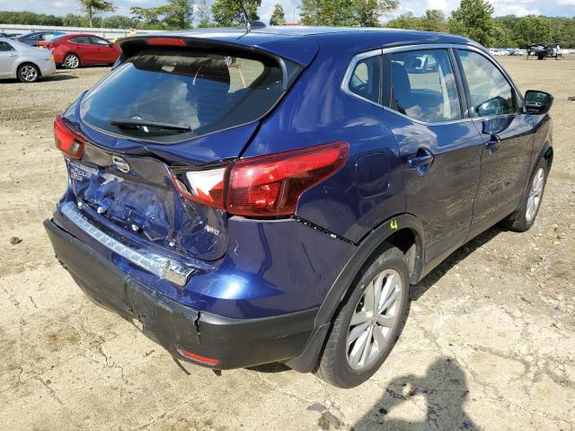 JN1BJ1CR3JW201950 - 2018 NISSAN ROGUE BLUE photo 4