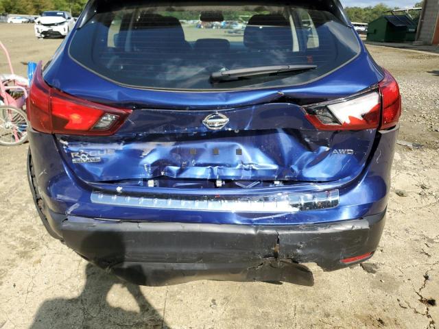 JN1BJ1CR3JW201950 - 2018 NISSAN ROGUE BLUE photo 9