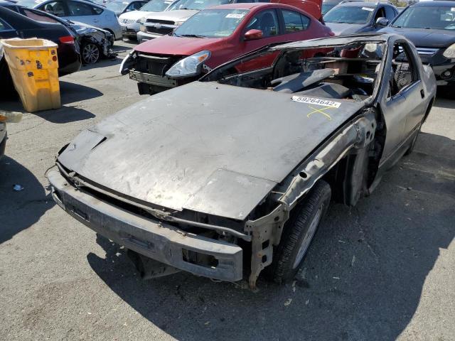 JM1FC3313H0539750 - 1987 MAZDA RX7 GRAY photo 2