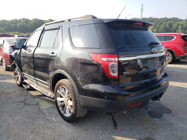 1FM5K8D8XDGA16777 - 2013 FORD EXPLORER X BLACK photo 3