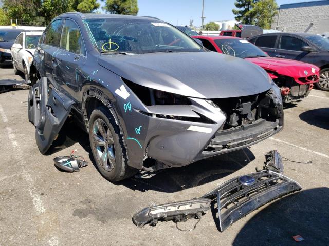 JTJBJRBZXH2051671 - 2017 LEXUS NX 300H GRAY photo 1