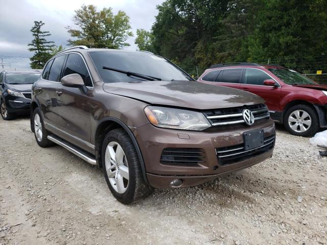 WVGFK9BP5CD000121 - 2012 VOLKSWAGEN TOUAREG V6 BROWN photo 1