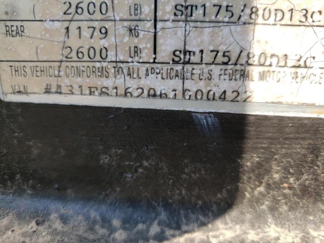 431FS162061000422 - 2006 UTILITY TRAILER  ფოტო 8