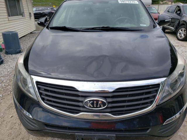 KNDPB3A29C7297369 - 2012 KIA SPORTAGE B BLACK photo 9