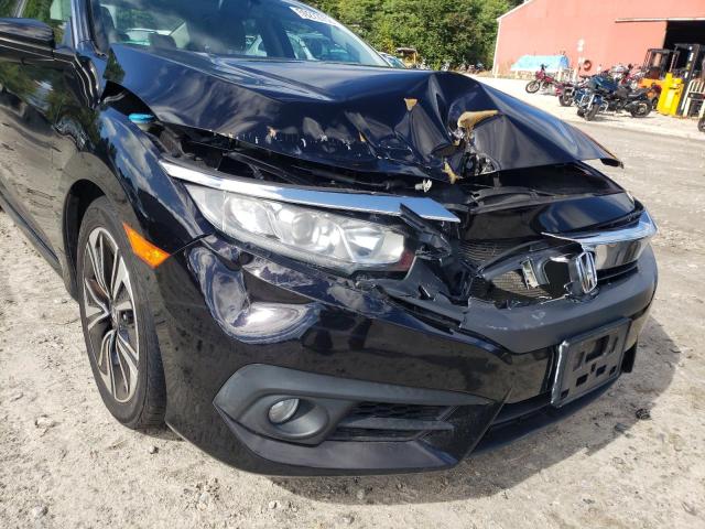 19XFC1F70GE216847 - 2016 HONDA CIVIC EXL أسود صورة 9