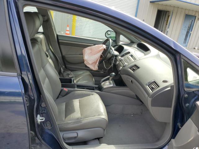 2HGFA16918H528786 - 2008 HONDA CIVIC EXL Mavi foto 5