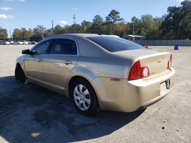 1G1ZG57B884164939 - 2008 CHEVROLET MALIBU LS GOLD photo 3