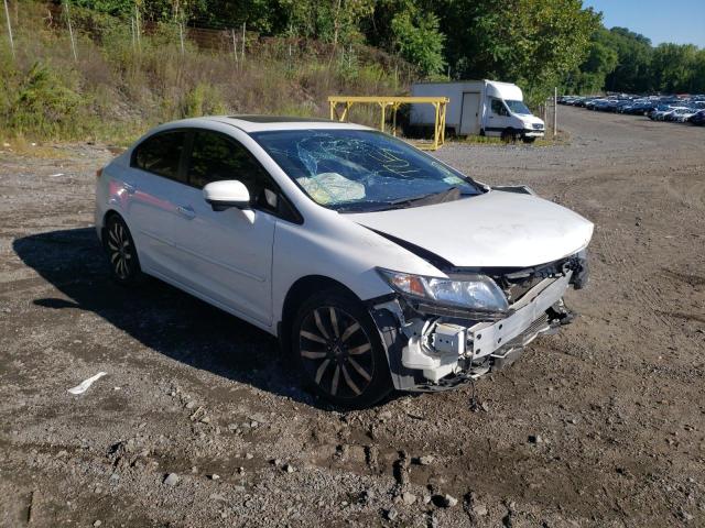 19XFB2F99FE251105 - 2015 HONDA CIVIC EXL Ağ foto 1