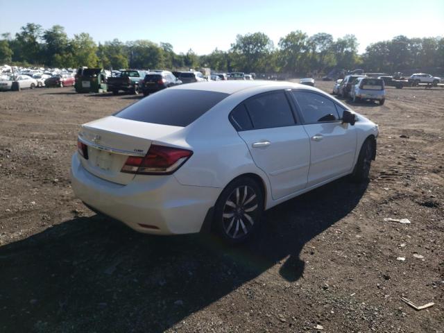 19XFB2F99FE251105 - 2015 HONDA CIVIC EXL Ağ foto 4