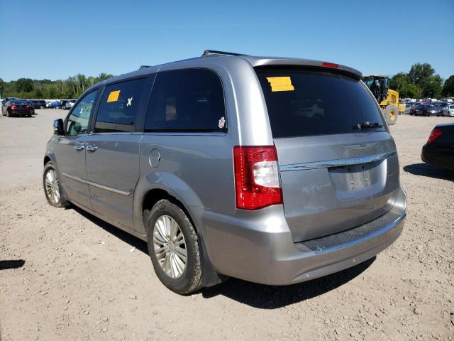 2C4RC1GG8ER115160 - 2014 CHRYSLER TOWN & COU SILVER photo 3