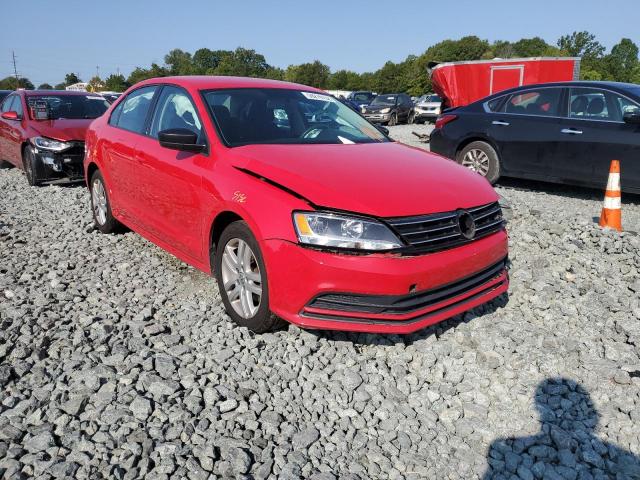 3VW2K7AJ7FM356418 - 2015 VOLKSWAGEN JETTA BASE 红色 照片 1