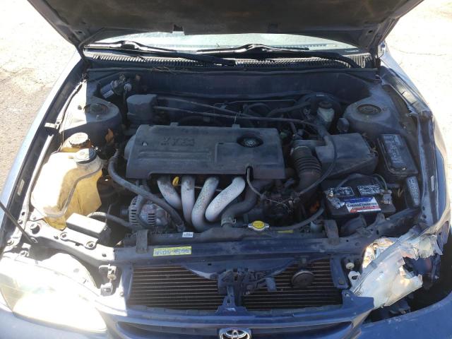 1NXBR12E3YZ371473 - 2000 TOYOTA COROLLA VE BLUE photo 7