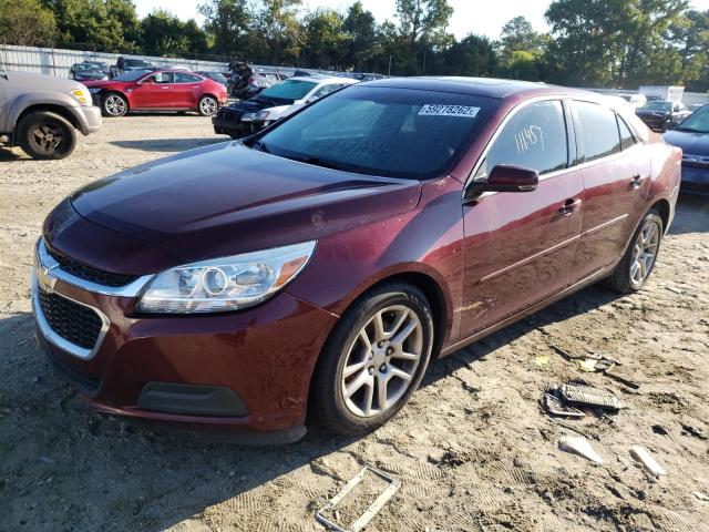 1G11C5SL8FF234742 - 2015 CHEVROLET MALIBU 1LT მუქწითელი ფოტო 2