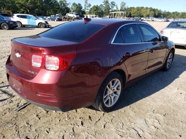 1G11C5SL8FF234742 - 2015 CHEVROLET MALIBU 1LT მუქწითელი ფოტო 4