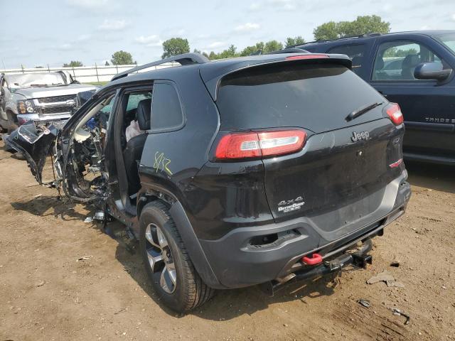 1C4PJMBB2FW540537 - 2015 JEEP CHEROKEE T BLACK photo 3