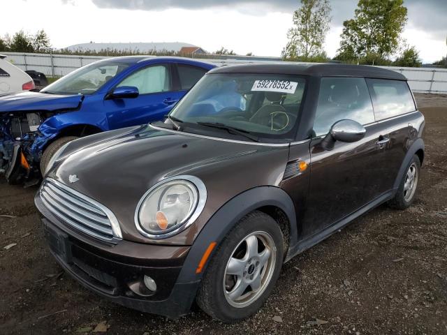 WMWML33568TN67239 - 2008 MINI COOPER CLU BROWN photo 2