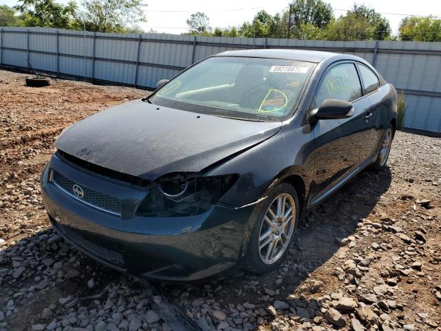 JTKDE177350007102 - 2005 TOYOTA SCION TC შავი ფოტო 2