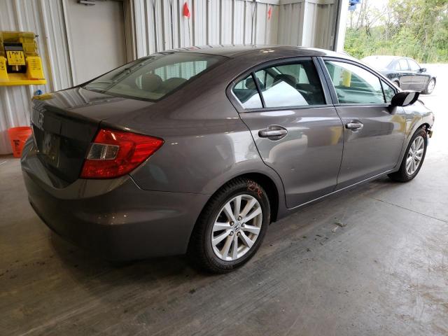 19XFB2F95CE033996 - 2012 HONDA CIVIC EXL 灰色 照片 4