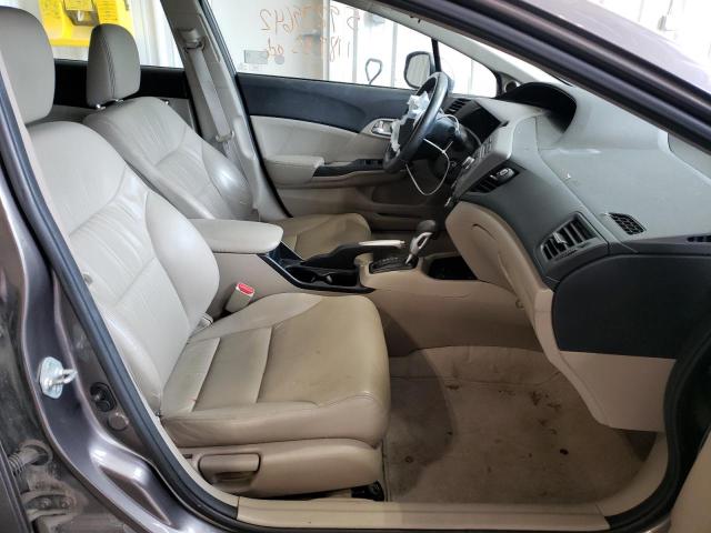 19XFB2F95CE033996 - 2012 HONDA CIVIC EXL 灰色 照片 5
