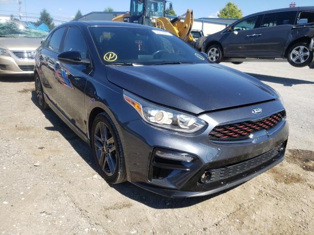 3KPF34AD3ME280746 - 2021 KIA FORTE GT L GRAY photo 1