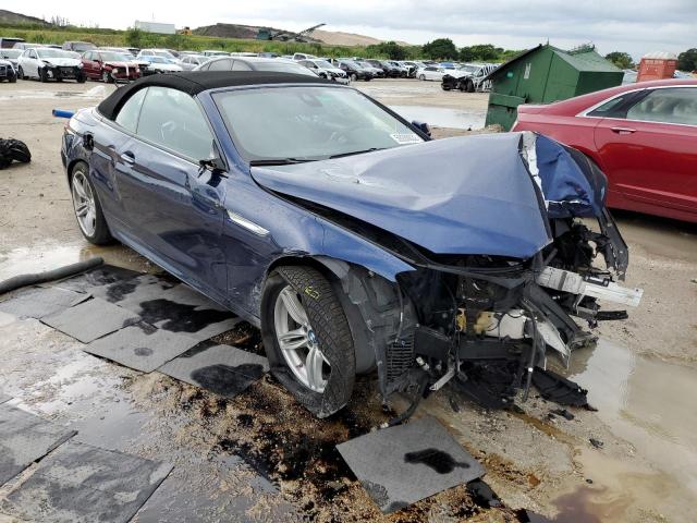 WBA6F7C52GD930457 - 2016 BMW 650 XI BLUE photo 1