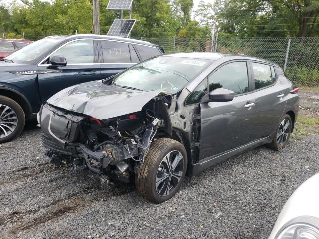 1N4AZ1CV3NC551056 - 2022 NISSAN LEAF SV GRAY photo 2