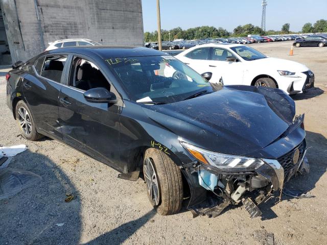 3N1AB8CV5MY289542 - 2021 NISSAN SENTRA SV BLACK photo 1