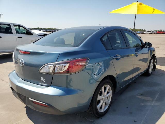 JM1BL1SF7A1168365 - 2010 MAZDA 3 I TEAL photo 4