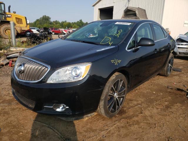 1G4PW5SK8G4131295 - 2016 BUICK VERANO SPO BLACK photo 2