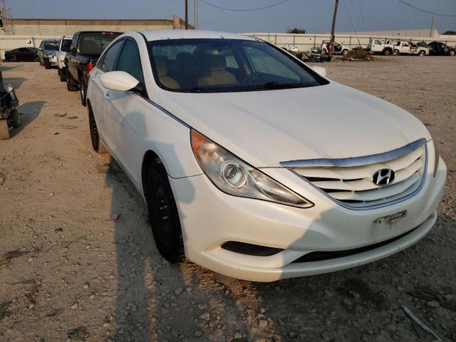 5NPEB4AC9CH331795 - 2012 HYUNDAI SONATA GLS WHITE photo 1