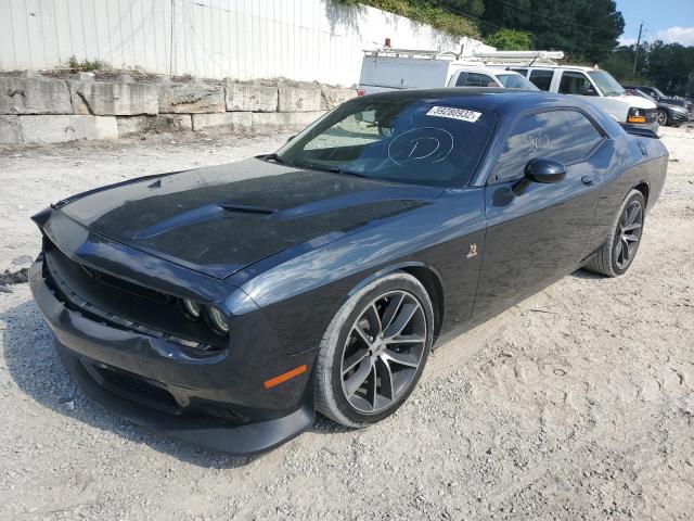 2C3CDZFJ7JH300710 - 2018 DODGE CHALLENGER BLACK photo 2