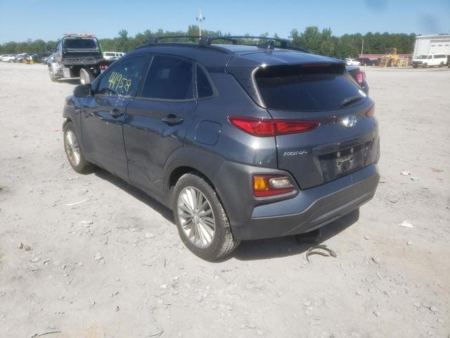 KM8K62AA7LU558544 - 2020 HYUNDAI KONA SEL P CHARCOAL photo 3