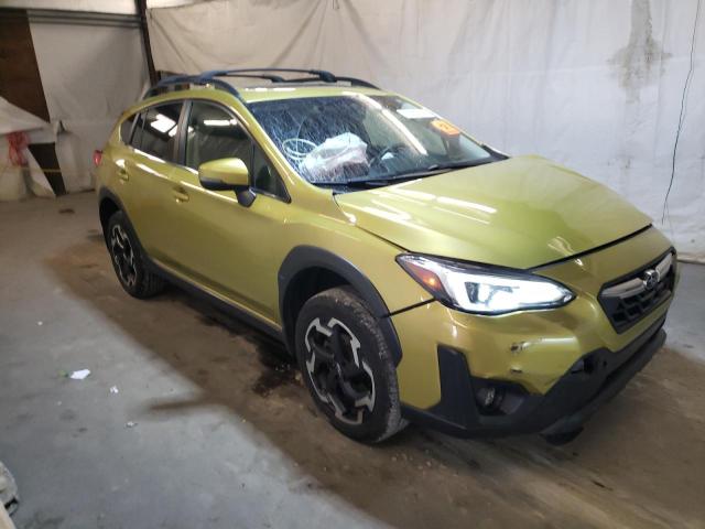 JF2GTHMC3MH206284 - 2021 SUBARU CROSSTREK GREEN photo 1