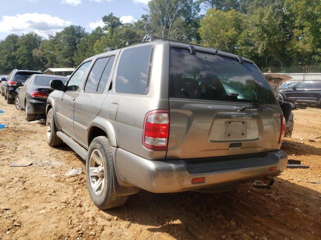 JN8DR09Y14W913017 - 2004 NISSAN PATHFINDER BROWN photo 3