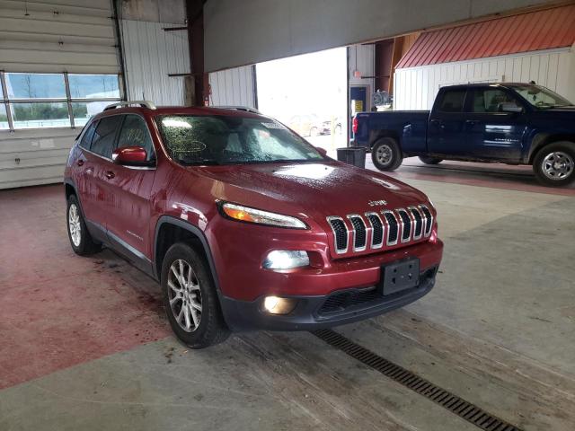 1C4PJMCB9HW537040 - 2017 JEEP CHEROKEE L RED photo 1