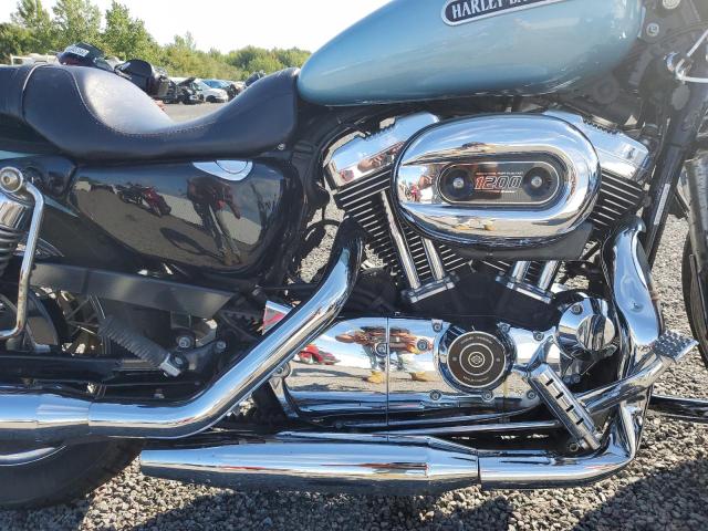 1HD1CX3177K453232 - 2007 HARLEY-DAVIDSON XL1200 L BLUE photo 7