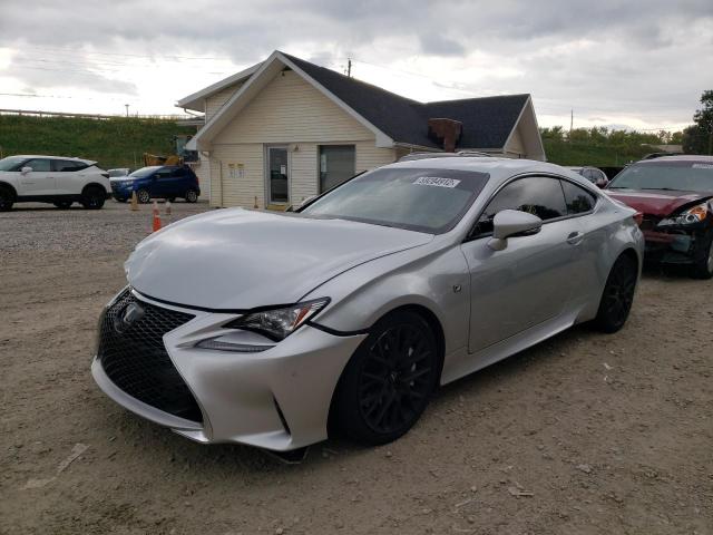 JTHHA5BC5J5007887 - 2018 LEXUS RC 300 SILVER photo 2