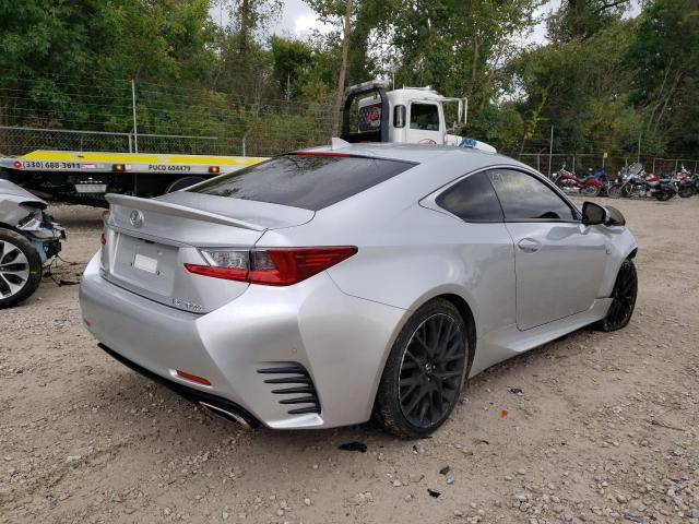 JTHHA5BC5J5007887 - 2018 LEXUS RC 300 SILVER photo 4