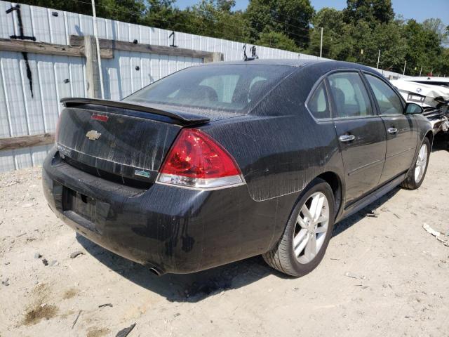 2G1WC5E30D1239701 - 2013 CHEVROLET IMPALA BLACK photo 4