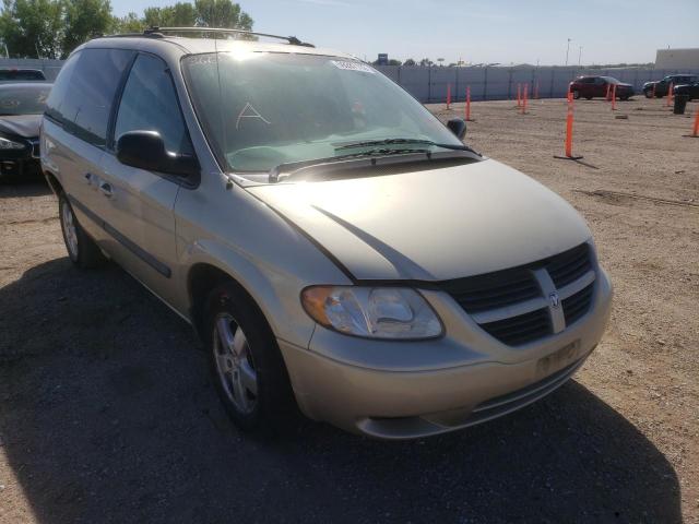 1D4GP45R55B159149 - 2005 DODGE CARAVAN SX BEIGE photo 1