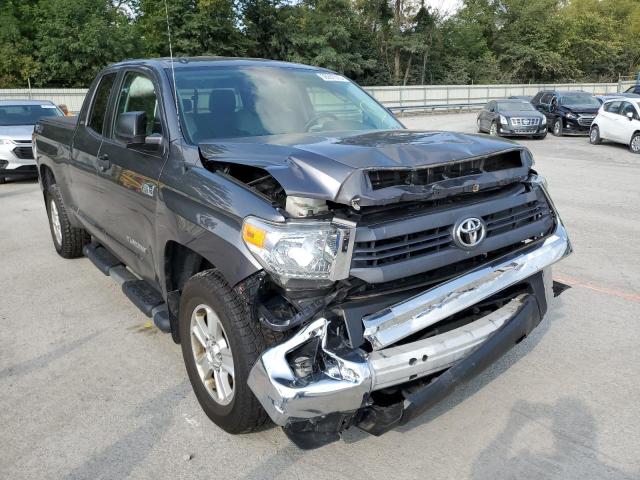 5TFUW5F19EX368771 - 2014 TOYOTA TUNDRA DOU GRAY photo 1