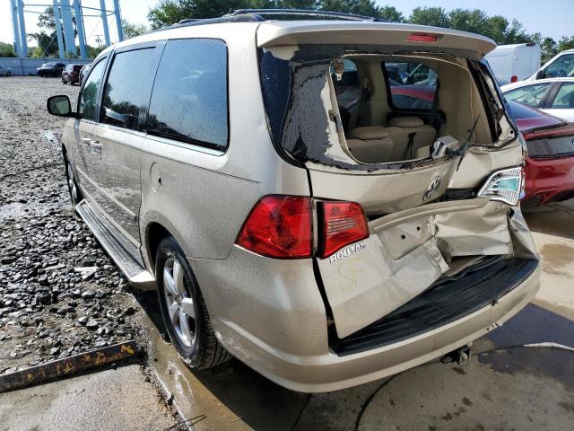 2V8HW34129R554881 - 2009 VOLKSWAGEN ROUTAN SE CREAM photo 3