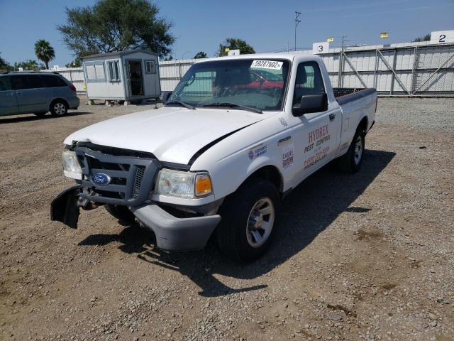 1FTKR1AD3APA66332 - 2010 FORD RANGER WHITE photo 2