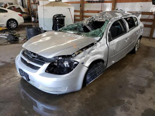 1G1AD5F56A7212086 - 2010 CHEVROLET COBALT 1LT SILVER photo 2