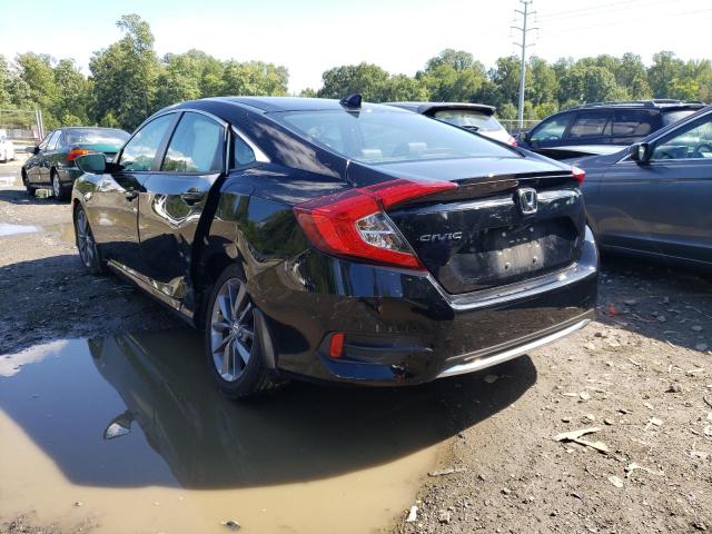 19XFC1F74KE206721 - 2019 HONDA CIVIC EXL შავი ფოტო 3
