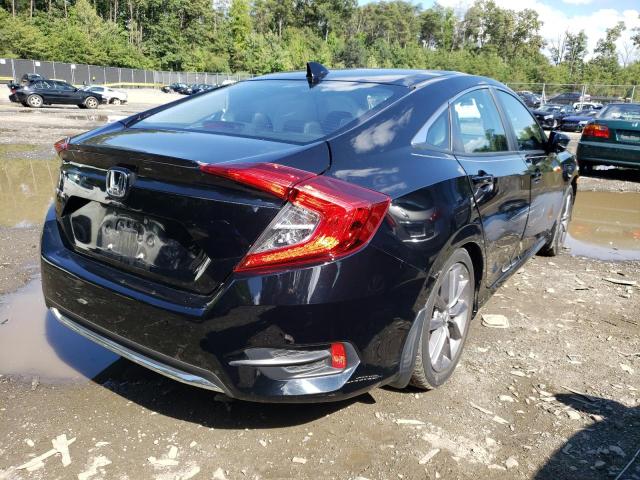 19XFC1F74KE206721 - 2019 HONDA CIVIC EXL შავი ფოტო 4