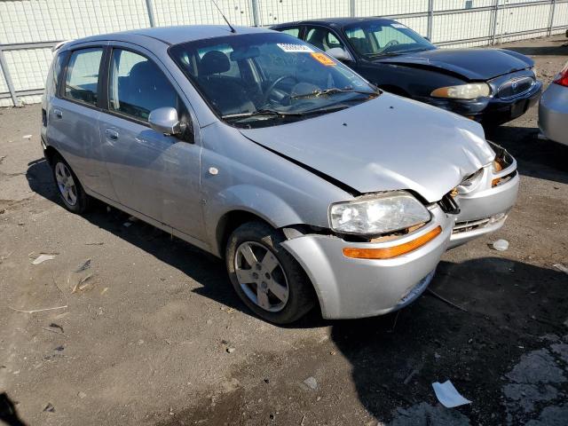 KL1TD66678B133779 - 2008 CHEVROLET AVEO BASE SILVER photo 1