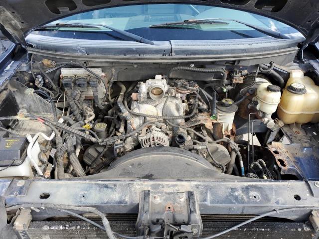 1FTRX14W44NB73083 - 2004 FORD F150 BLUE photo 7