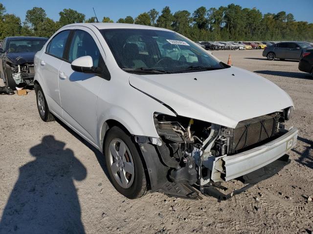 1G1JA5SH1D4197835 - 2013 CHEVROLET SONIC LS WHITE photo 1
