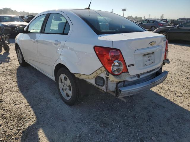 1G1JA5SH1D4197835 - 2013 CHEVROLET SONIC LS WHITE photo 3
